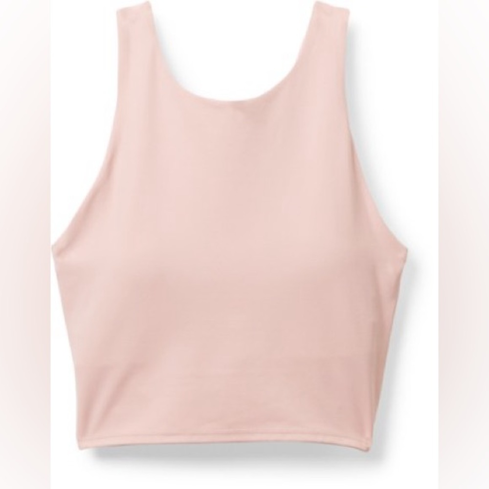 Athleta Baby Pink Conscious Crop Top